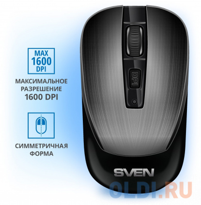  SVEN   RX-380W   (2,4 GHz, 3+1. 800-1600DPI, .)  -