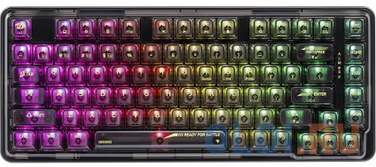     REDRAGON ELF PRO - (USB, Bluetooth, 2.4G, Redragon ICE, 82  ., RGB , 3000 )  