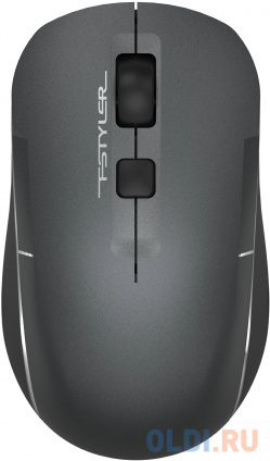   A4Tech Fstyler FB26CS Air2 /  2000dpi silent . BT/Radio USB   4but (FB26CS AIR2 SMOKY GREY)   