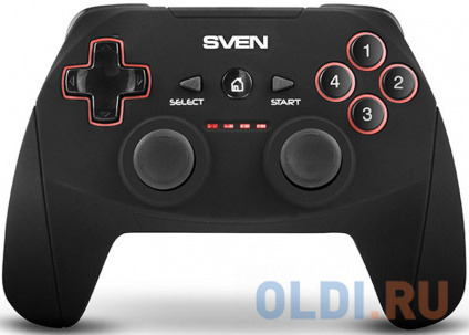    SVEN GC-2040 (11 . 2 -, D-pad, Soft Touch, PC/PS3/Xinput)  
