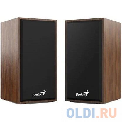  GENIUS SP-HF180, 2.0, 2 x 3W, USB-power, Wood  