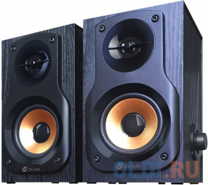   Oklick OK-162 2.0 dk.wooden dark 8W   -