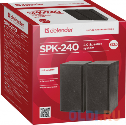   Defender SPK-240 2.0 Black  -