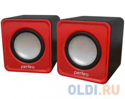   Perfeo Wave PF-128-R 2x3  USB   -