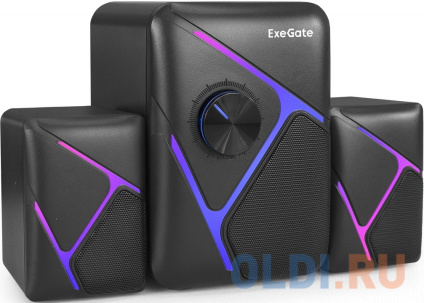   2.1 ExeGate Accord 320 ( USB, 5+23, 150-20000,  , RGB , Color Box)  