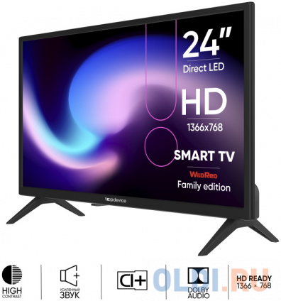   TopDevice TDTV24BS01H_BK 24" HD Ready  