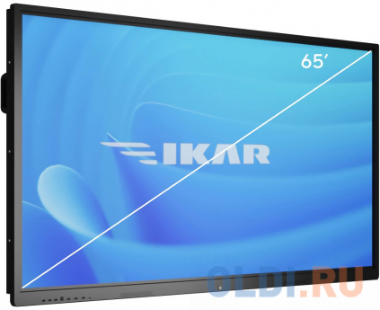  Ikar 65&quot;  65-214-410  IPS LED 8ms 16:9 DVI HDMI M/M  1200:1 400cd 178/178 3840x2160 VGA DP UHD USB 51 (RUS)   