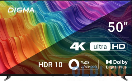   Digma DM-LED50UBB33 50" LED 4K Ultra HD  