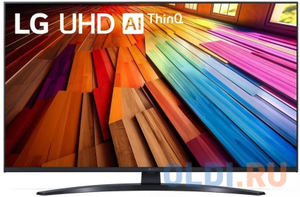  LED LG 43&quot; 43UT81006LA.ARUB  4K Ultra HD 60Hz DVB-T DVB-T2 DVB-C DVB-S2 USB WiFi Smart TV  