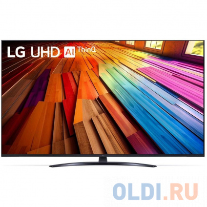    65'' LG/ 65&quot;, Ultra HD, Smart TV,Wi-Fi, DVB-T2/C/S2, MR, 2.0ch (20W), 3 HDMI, 2 USB, 1 Pole, Ashed Blue  --
