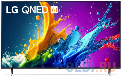   LED LG 50&quot; 50QNED80T6A.ARUG   4K Ultra HD 60Hz DVB-T DVB-T2 DVB-C DVB-S DVB-S2 USB WiFi Smart TV   