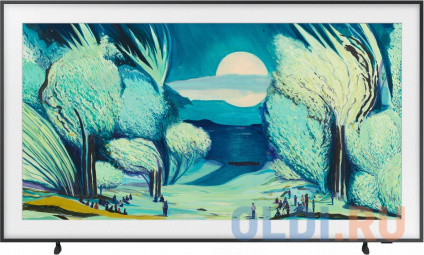   QLED Samsung 50&quot; QE50LS03FAUXRU The Frame  4K Ultra HD 60Hz DVB-T2 DVB-C DVB-S2 USB WiFi Smart TV  