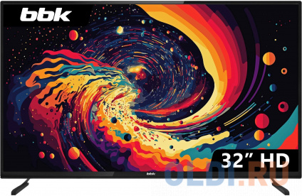   LED BBK 32&quot; 32LEM-1028/TS2C (B)  HD 60Hz DVB-T DVB-T2 DVB-C DVB-S DVB-S2 USB (RUS)  