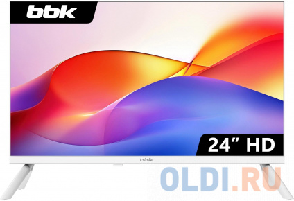   LED BBK 24&quot; 24LEM-1042/TS2C (W)  HD 60Hz DVB-T2 DVB-C DVB-S2 USB (RUS)  