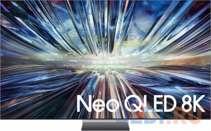   QLED Samsung 65&quot; QE65QN900DUXRU Series 9   8K Ultra HD 120Hz DVB-T2 DVB-C DVB-S2 USB WiFi Smart TV (RUS)  