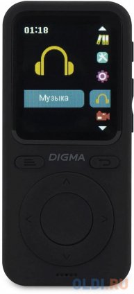   Hi-Fi Flash Digma B5 8Gb /1.77&quot;/FM/microSD  