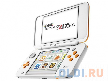    New Nintendo 2DS XL (White/Orange)  