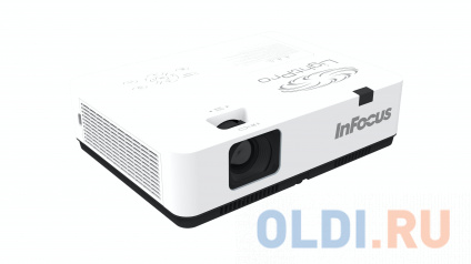   INFOCUS [IN1034] 3LCD, 4800 lm, XGA, 1.481.78:1, 50000:1, (Full 3D), 16W, 3.5mm in,Composite video,Component,VGA IN 2, HDMI IN, Audio in(RCA2), USB-A, USB B 2, VGA out, Audio 3.5mm out,  20000.(ECO mode), RJ45,RS232, PJLink,31, 3,3   -