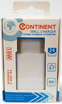    Continent PN18-101WT/L 3  USB-C   