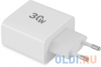     Digma DGW3D, USB-C + USB-A, 3A,  [dgw3d0f110wh]  -