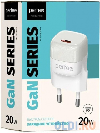  PERFEO      TYPE-C, GaN, 20W,  (I4651)  