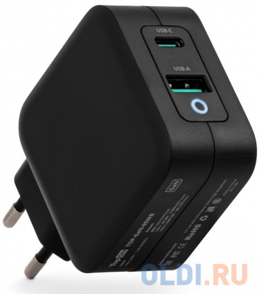     TopON GaN 65W USB + Type-C   