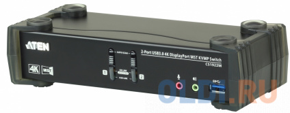   KVM ATEN CS1922M-AT-G KVM+Audio+USB 3.0, 1 user USB+DP = 2 cpu USB+DP,   DP 2x1.5.+USB 21.8., 3840x2160 60Hz UHD/4096x2160 60Hz DCI, ., ..,  OSD, .,   