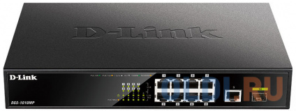   D-Link DGS-1010MP/A1A 9G 1SFP 8PoE 125W   