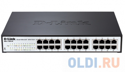  D-Link DGS-1100-24V2/A1A    EasySmart  24  10/100/1000Base-T  