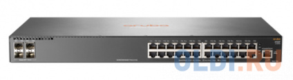   HP Aruba 2930F  24  10/100/1000 PoE+ 4 SFP JL255A  