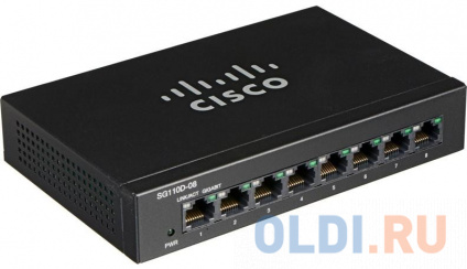   Cisco SB SG110D-08-EU 8  10/100/1000Mbps  