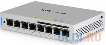   Ubiquiti UniFi Switch 8 60W  UniFi 8  10/100/1000Mbps PoE(60W) US-8-60W-  --