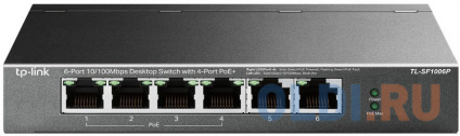   TP-Link TL-SF1006P 6x100Mb 4PoE+ 67W   