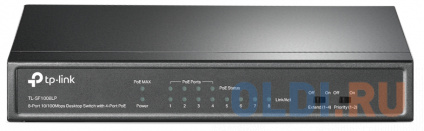   TP-Link TL-SF1008LP 8x100Mb 4PoE 41W   