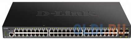   D-Link DGS-1250-52XMP/A1A 48G 4SFP+ 48PoE+ 370W   --