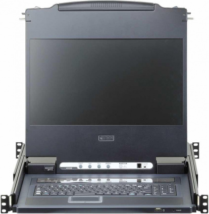   KVM/LCD USB DVI 17&quot; 8PT CL6708MW-ATA-RG ATEN  
