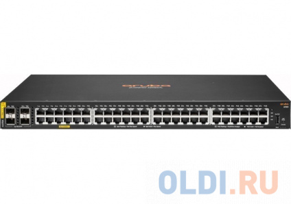   HPE Aruba 6100 JL675A 48G 4SFP+ 48PoE+ 370W   