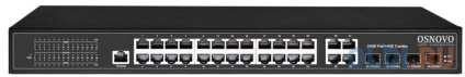   Osnovo SW-8244/L(400W) 28G 24PoE+ 400W   