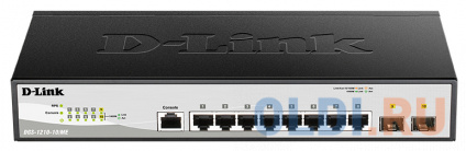  D-Link DGS-1210-10/ME/B2A  2   8  10/100/1000Base-T  2  1000Base-X SFP  --