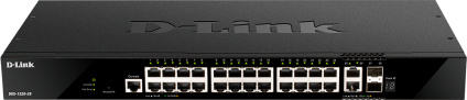  D-Link DGS-1520-28/A1A  L3    24  10/100/1000Base-T, 2  10GBase-T  2  10GBase-X SFP+  
