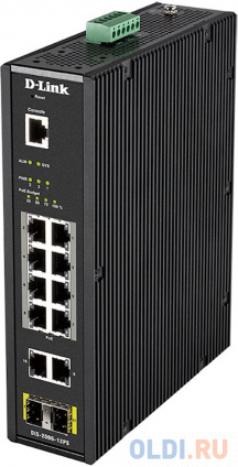  DIS-200G-12PS/A2A   L2   10  10/100/1000Base-T  2  1000Base-X SFP (8  PoE 802.3af/at, PoE-  240 ) (464560)  --