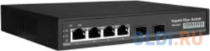  OSNOVO    6 , 4*10/100/1000Base-T, 2*SFP 1000Base-FX  -