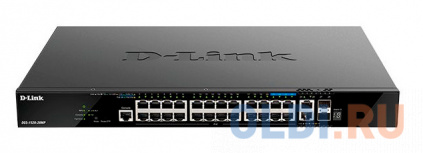  D-Link DGS-1520-28MP/A1A  L3    20  10/100/1000Base-T, 4  100/1000/2.5GBase-T, 2  10GBase-T  2  10GBase-X SFP+  -