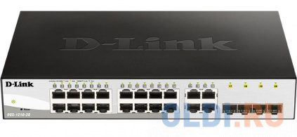  D-Link DGS-1210-20/F2A   WebSmart  16  10/100/1000Base-T  4 - 100/1000Base-T/SFP  --
