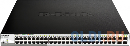   D-Link DGS-1210-52MPP/E2A 48x1/ 4SFP 48PoE 740W   