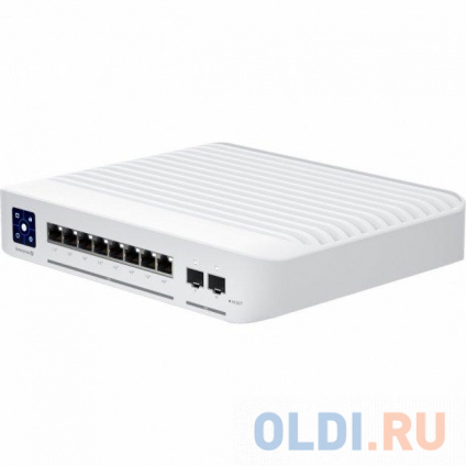  UniFi Switch Enterprise 8 PoE [USW-Enterprise-8-PoE] Ubiquiti PoE-  , 8 2.5G RJ45, 2 10G SFP+,  120  {6} (074775)  