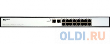 ORIGO OS1218P/190W/A1A  PoE- 16x100Base-TX PoE+, 2x1000Base-T, PoE- 190 ,    -
