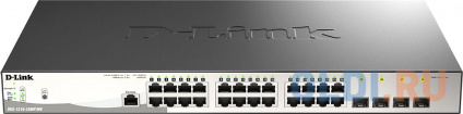  DGS-1210-28MP/ME/B2A  L2   24  10/100/1000Base-T  4  1000Base-X SFP (24  PoE 802.3af/at, PoE- 370 ) (456183)  -