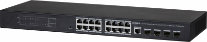  DAHUA DH-PFS4420-16GT-240 16-     PoE  L2, 16xRJ45 1Gb, 4xSFP 1Gb  -