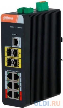   Dahua DH-IS4410-6GT-120 6G 4SFP 6PoE 120W   